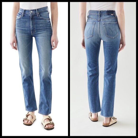 💕MOTHER SUPERIOR💕 High Waisted Rider Skimp Jeans ~ Cowboys Don't Cry 25 NWOT - Picture 9 of 16